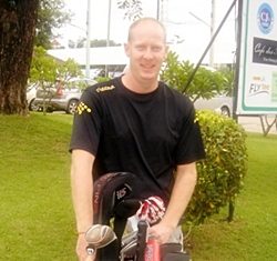 Friday’s winner at Greenwood, Scott Dobbins.